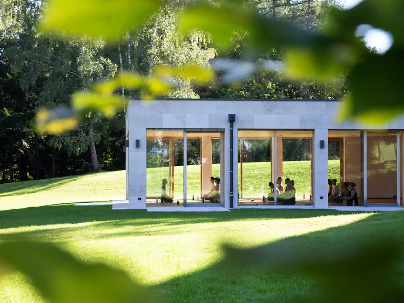 Yoga - Yogaraum von außen - Yoga Retreat Christi Himmelfahrt 2026