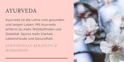 Yogakurs - Kurssprache: Deutsch - Rheinhessen - Yoga & Ayurveda für dich - Nina Gutermuth