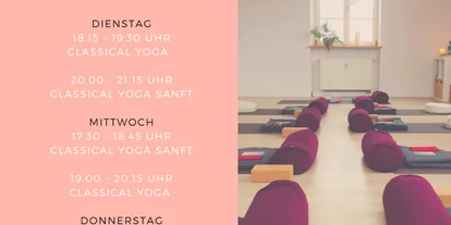 Yogakurs - Yogastil: Vinyasa Flow - Hessen Süd - Stundenplan für deine Yogazeit - Nina Gutermuth