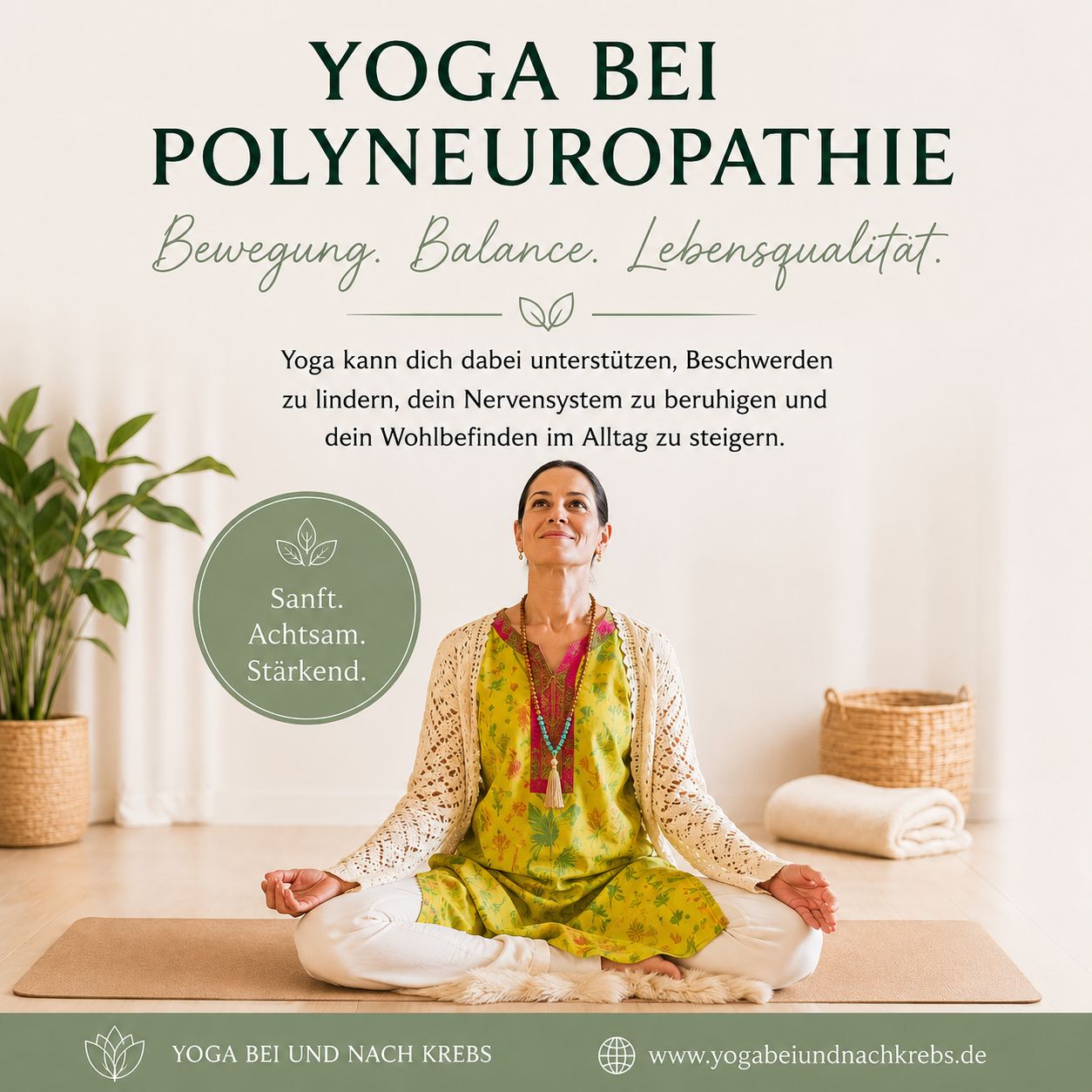 Yoga - Nebenwirkungen sanft begegnen! Bewegung, Atmung & Entspannung: POLYNEUROPATHIE