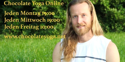 Yogakurs - Art der Yogakurse: Offene Kurse (Einstieg jederzeit möglich) - Österreich - Chocolate Yoga Online mit Sahib Walter Huber