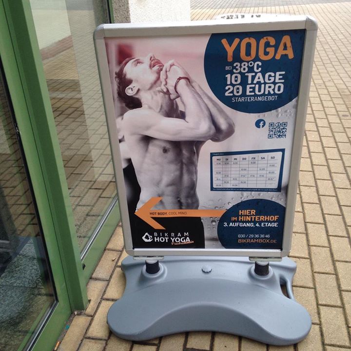 Yoga - https://scontent.xx.fbcdn.net/hphotos-xpl1/v/t1.0-9/p720x720/12079141_925832094165808_3362644179934258227_n.jpg?oh=2102d7ed18823e854cafcb6b4bd6e182&oe=57649D62 - Bikram Hot Yoga Friedrichshain