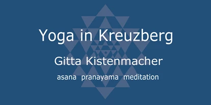 Yoga course - vorhandenes Yogazubehör: Decken - Berlin-Stadt Adlershof - Gitta Kistenmacher