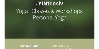 Yoga course - Yogastil: Yin Yoga - Saxony - Stefanie Rolle