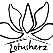 Yoga - Logo Lotusherz - Kinderyogalehrerausbildung
