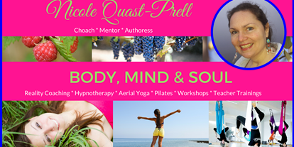 Yoga course - Kurse mit Förderung durch Krankenkassen - Nicole Quast-Prell
Coach für Körper, Geist und Seele
www.nicolequast.de 
 - Aerial Yoga Ausbildung mit Nicole Quast-Prell