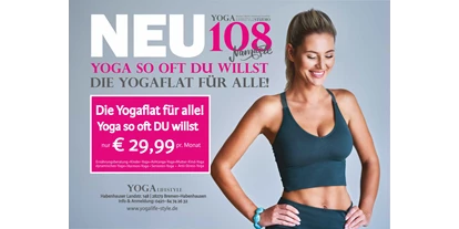 Yoga course - Kurssprache: Deutsch - Stuhr - Yogalifestyle Studio 108