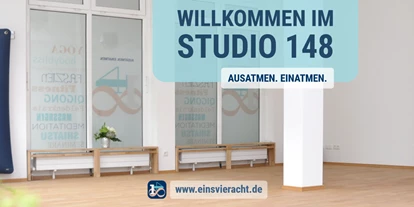 Yoga course - Ausstattung: Umkleide - München Neuhausen - Studio 148 – Ausatmen. Einatmen.
