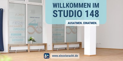 Yogakurs - Art der Yogakurse: Offene Kurse (Einstieg jederzeit möglich) - München Schwabing-Freimann - Studio 148 – Ausatmen. Einatmen.