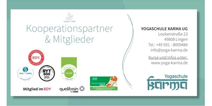 Yoga course - vorhandenes Yogazubehör: Yogamatten - Germany - Birgit Weppelmann/ Yogaschule Karma