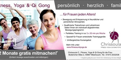 Yoga course - PLZ 40474 (Deutschland) - https://scontent.xx.fbcdn.net/hphotos-xfl1/v/t1.0-9/s720x720/12733535_1060353627340763_6087996658848074320_n.jpg?oh=591269e9404a1ce0ff8e54a32ca148dc&oe=57854F4C - Chrissoula C. Fitness & Yoga