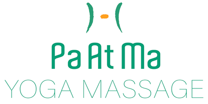 Yoga course - Kurse für bestimmte Zielgruppen: Kurse für Unternehmen - PaAtMa®YogaMassage, Logo - PaAtMa®YogaMassage