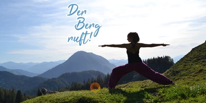 Yoga course - geeignet für: Anfänger - Yoga Urlaub und Yoga Retreats im Chiemgau, am Chiemsee, in Tirol, an traumhaften Orten Entspannung und Kraft tanken

Yoga Retreat Kalender auf www.yogamitinka.de/events - Yoga mit Inka