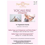 Yoga - Neue Yogakurse ab Oktober / November - Hatha Yoga zum Entspannen und Ruhe finden mit Klang