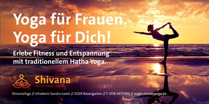Yoga course - Art der Yogakurse: Offene Kurse (Einstieg jederzeit möglich) - Germany - Einzelstunde plüs Prana Anwendung! - ShivanaYoga ♾ Sri Sai Prana Yoga® -Yoga für Alle/ Yoga für Frauen/ Yoga für Reiter*innen