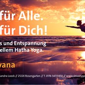 Yoga - Erlebe Fitness und Entspannung auf allen Ebenen für Deinen Körper, Deinen Geist und Deine Seele mit Sri Sai Prana Yoga - ich freue mich auf Dich! - ShivanaYoga ♾ Sri Sai Prana Yoga® -Yoga für Alle/ Yoga für Frauen/ Yoga für Reiter*innen
