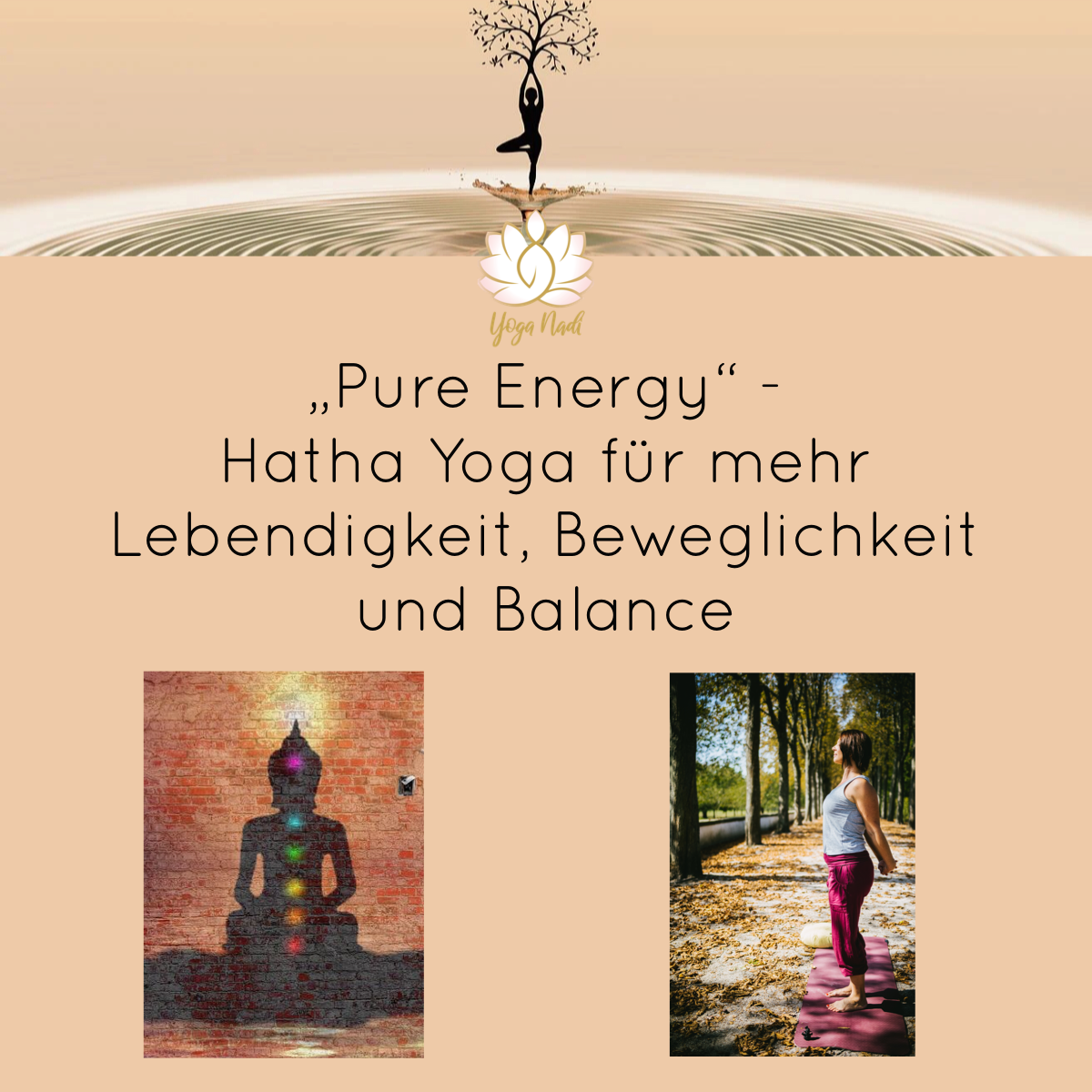 yoga - Hatha Yoga „Pure Energy“