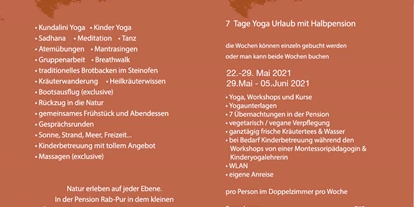 Yoga course - Kurse für bestimmte Zielgruppen: barrierefreie Kurse - Kundalini Yoga für Anfänger und Fortgeschrittene, Yogareisen, Workshops & Ausbildungen