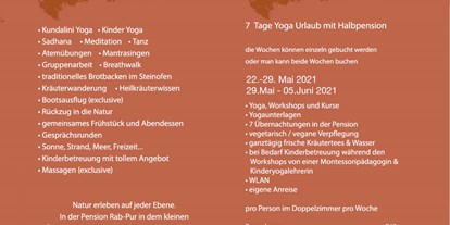 Yoga course - Mitglied im Yoga-Verband: 3HO (3HO Foundation) - Bavaria - Kundalini Yoga für Anfänger und Fortgeschrittene, Yogareisen, Workshops & Ausbildungen