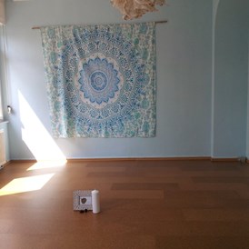 Yoga: Ein Blick in meinen Yoga-Raum in Budenheim - Dörthe Hortig Yoga