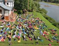 Yoga: Beatrix beim Magdeburger Yogafestival 2018 an der schönen Elbe - Yogaschule Devi