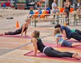 Yoga: Yoga auf dem Marktplatz in Haldensleben 2019 - Yogaschule Devi