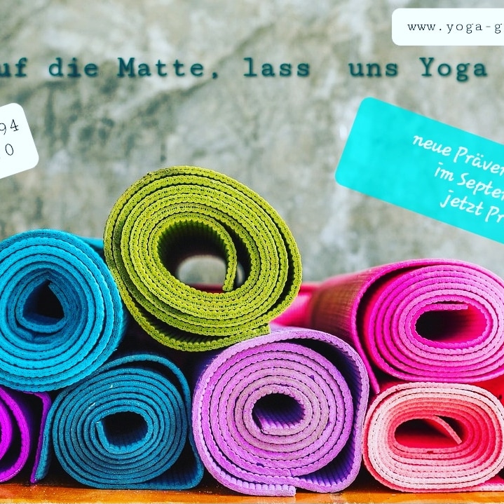 Clase de yoga - Yogastil: Yoga Nidra - Ruhrgebiet - Werbung neuer Kurs, Yoga Matten - Yoga Gelderland