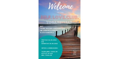 Yoga course - Welcome to the Self.Love.Club.Yoga Retreat