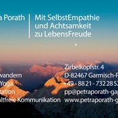 Yogakurs - Petra Porath, Mit SelbstEmpathie und Achtsamkeit zu LebensFreude - Mit SelbstEmpathie und Achtsamkeit zu LebensFreude ZPP-Zertifiziert