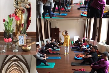Yoga: Sanftes Yoga Wochenende im Kloster Himmerod Februar 2017 - Karuna Yoga