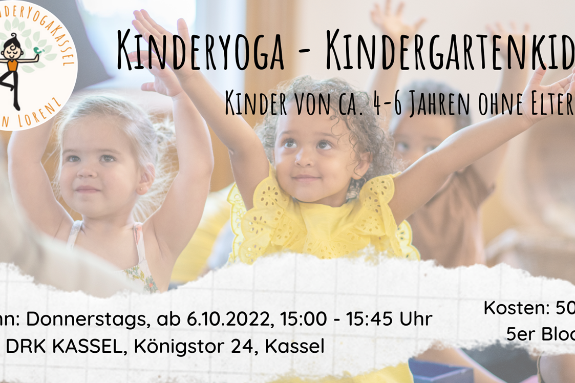Yoga: Kinderyoga beim DRK Kassel - Kinderyoga für Kindergartenkinder