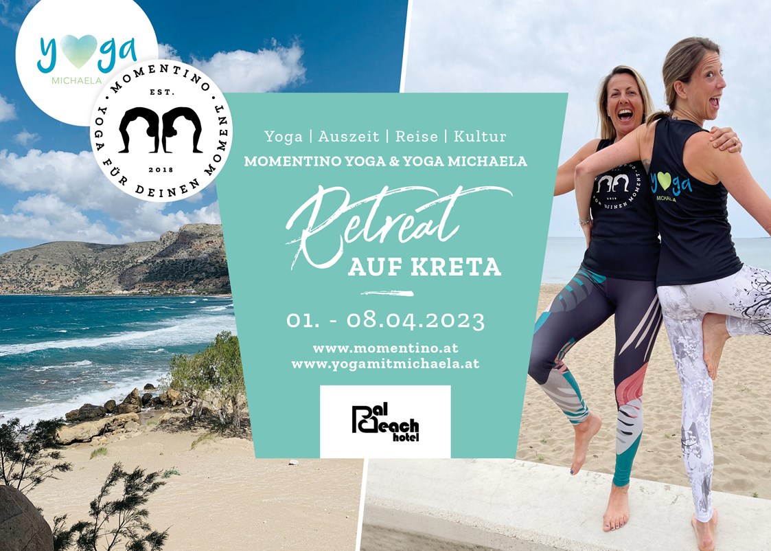 Yoga Retreat: Kreta 23 - Yoga-Retreat auf Kreta ~ Osterferien 2023