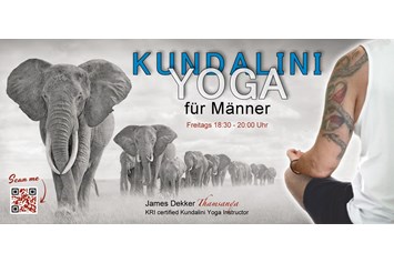 Yoga: Aktueller Flyer - Kundalini Yoga in Bergisch Gladbach mit James