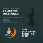 Yogakurs - Warrior's Dojo - Awaken your inner Samurai 