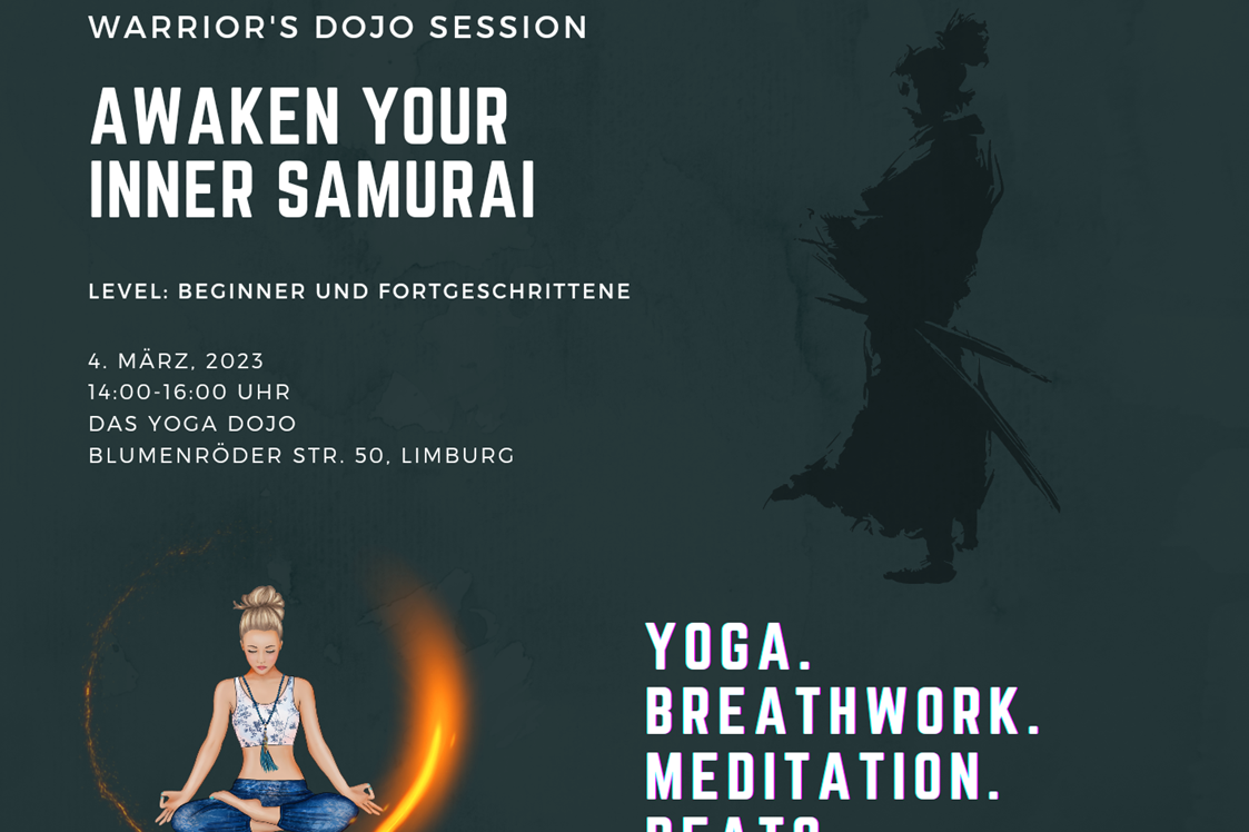 Yogaevent: Warrior's Dojo - Awaken your inner Samurai 