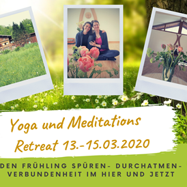 Yoga: Yoga und Meditations Retreat 13.-15.3.2020 - ZEN-TO-GO Yoga