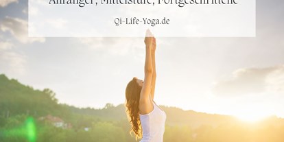 Yogakurs - vorhandenes Yogazubehör: Yogablöcke - Yoga-Klassen - Qi-Life Yoga