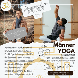 Yoga: Männer Yogakurs - Männer Yoga