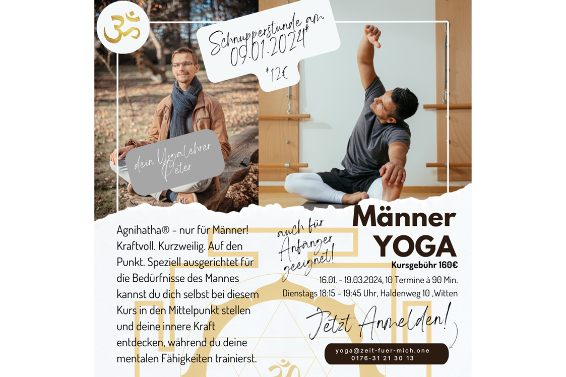Yoga: Männer Yogakurs - Männer Yoga
