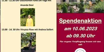 Yogakurs - Deutschland - Yoga für Artenvielfalt 2023 Sohanas-Yogawelt  - Yoga für Artenvielfalt im Kreis Höxter 