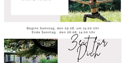 Yogakurs - Eventart: Yoga-Retreat -  „Digital Detox“ Yogaretreat im Kloster Bursfelde 