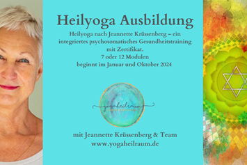 Yogalehrer Ausbildung: Heilyogalehrerinnen Ausbildung - Eine intensive Reise durch die 7 Chakren mit Heilyoga nach Jeannette Krüssenberg