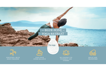 Yogaevent: THE EGG Greece Retreat Centre - Blue Zone Yoga Retreat - Blue Zone Yoga Retreat