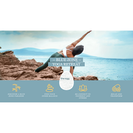 Yogaevent: THE EGG Greece Retreat Centre - Blue Zone Yoga Retreat - Blue Zone Yoga Retreat