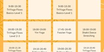 Yogakurs - vorhandenes Yogazubehör: Yogamatten - Kahl am Main - Winterkurs in Corina Yoga-Raum für TriYoga in Hanau  - Raum für TriYoga in Hanau CorinaYoga