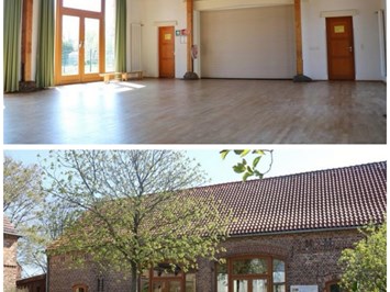 CANTIENICA® Yoga in Potsdam und Berlin Impressions in pictures Our large yoga barn in Langerwisch