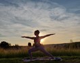 Yoga: Krieger II - Hatha Yoga - Präventionskurs - Birgit Schaz - PraxisBewusstSein