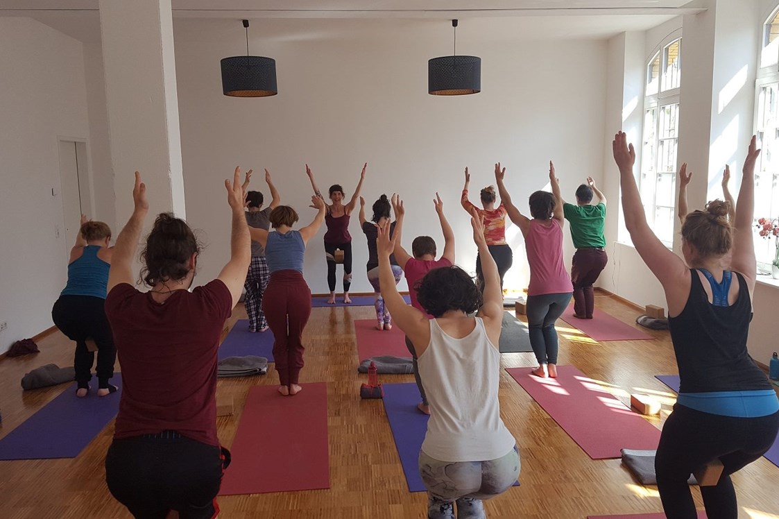 Yoga: leipziger yogatag im yogarausch - yogarausch