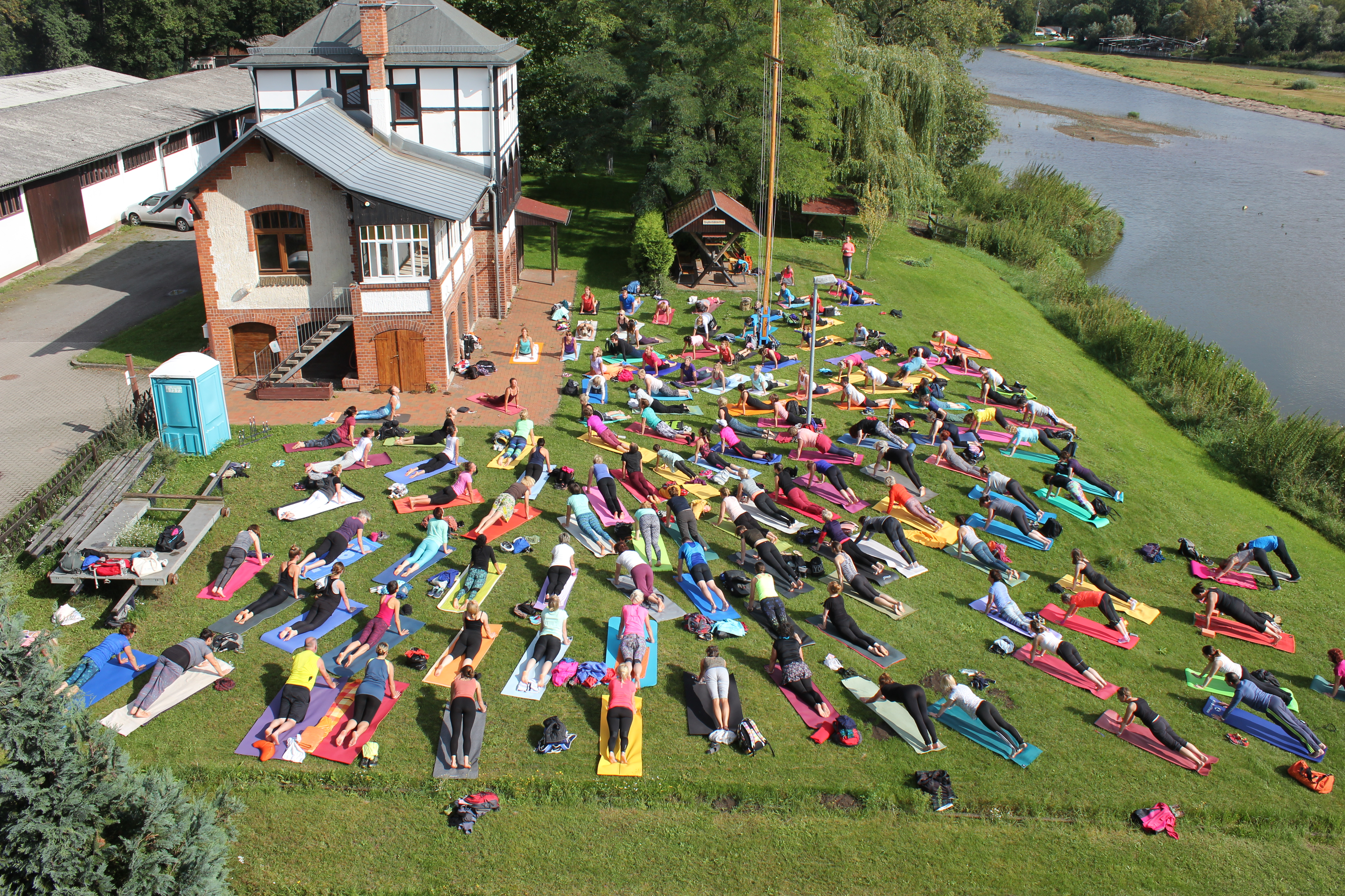 Yoga course - Magdeburg Buckau - Ines Wedler