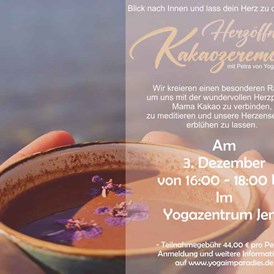 Yogaevent: Kakaozeremonie Jena